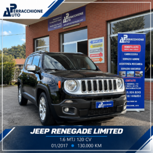 JEEP RENEGADE 1.6 mtj 120cv
