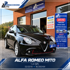 ALFA ROMEO MITO DISTINCTIVE 1.4 GPL